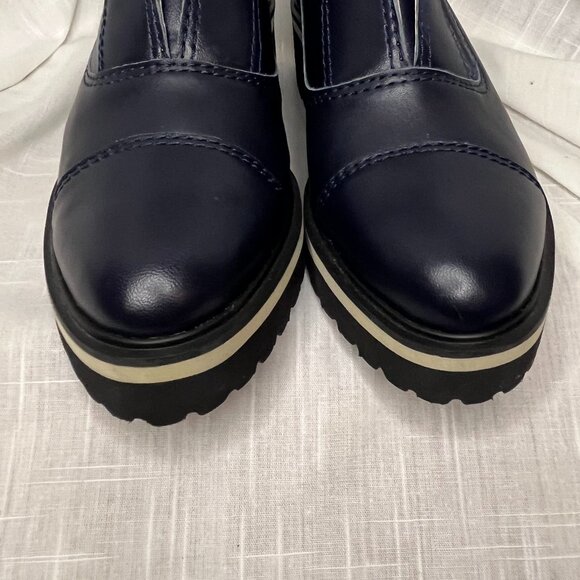 ALL BLACK Brand NWOT Cowman Lugg 23 Loafers Size 38.5 - Picture 11 of 12